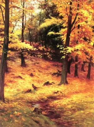 Autumn Gold by Joseph Farquharson Oil Painting