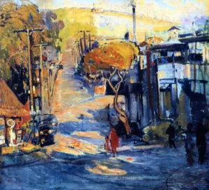 Park Avenue, Old Laguna by Joseph Kleitsch Oil Painting