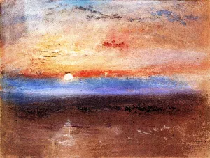 A Low Sun by Joseph Mallord William Turner Oil Painting
