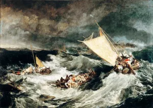 The Shipwreck by Joseph Mallord William Turner Oil Painting