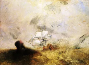 Whalers by Joseph Mallord William Turner Oil Painting