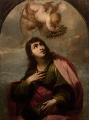 St Damian by Juan Carreno De Miranda Oil Painting