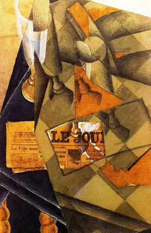 Still Life 4 Oil painting by Juan Gris