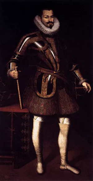 Duke of Lerma by Juan Pantoja De La Cruz Oil Painting