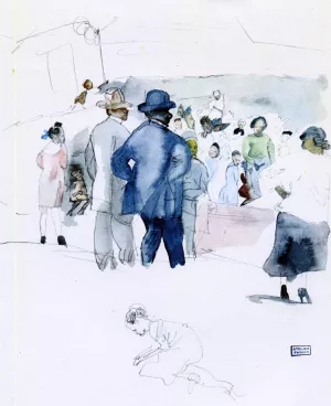 Harlem by Jules Pascin Oil Painting