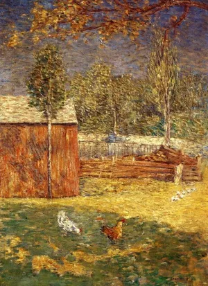 Midday by Julian Alden Weir Oil Painting