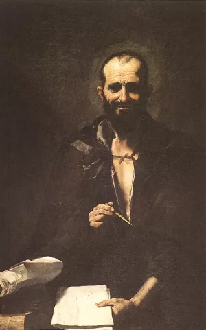 Archimedes by Jusepe De Ribera Oil Painting