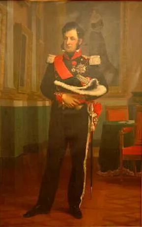 Portrait du roi Louis-Philippe by Leon Cogniet Oil Painting