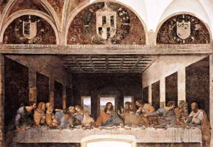 The Last Supper - Full Version by Leonardo Da Vinci Oil Painting