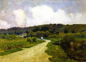 189 also known as Normandy Road Oil painting by Lewis Henry Meakin