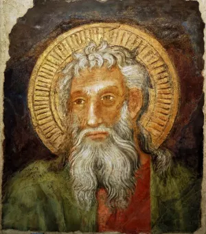 St Andrew Fragment by Lippo D'Andrea Oil Painting