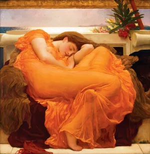 Flaming June Oil painting by Lord Frederick Leighton