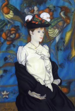 Woman with Hat by Louis Anquetin Oil Painting
