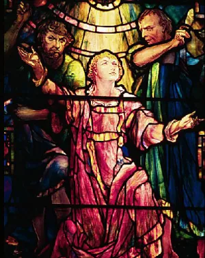 The Stoning of Stephen by Louis Comfort Tiffany Oil Painting