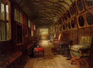 The Brown Gallery - Knole Kent by Louise Rayner Oil Painting