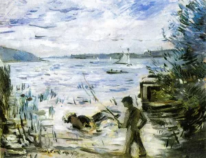 At the Muritzsee by Lovis Corinth Oil Painting