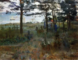 Fishermen's Cemetery at Nidden by Lovis Corinth Oil Painting