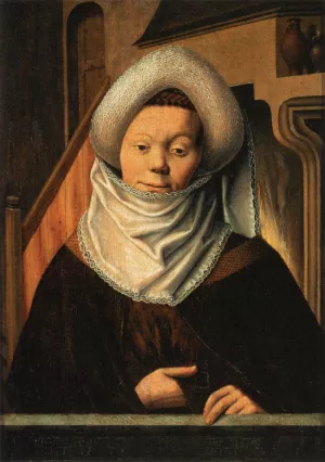 The Delphic Sibyl by Ludger Tom Ring The Elder Oil Painting