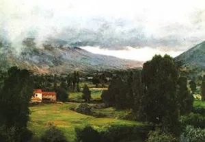 Paisaje by Manuel Salces Gutierrez Oil Painting