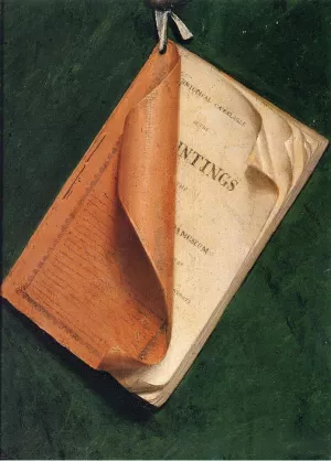 Catalogue: A Deception after Raphaelle Peale by Margaretta Angelica Peale Oil Painting