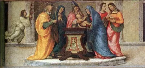 Circumcision by Mariotto Albertinelli Oil Painting