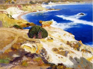 Down the Coast by Mathias J Alten Oil Painting