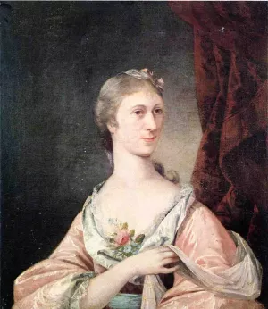 Portrait of Abigail Willing by Matthew Pratt Oil Painting