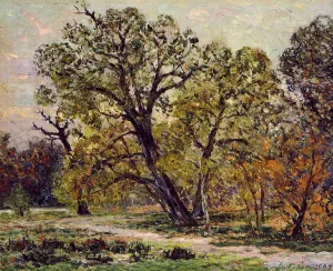 Autumn, Fontainebleau Forest by Maxime Maufra Oil Painting