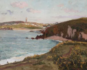 Environs de Douarnenez by Maxime Maufra Oil Painting