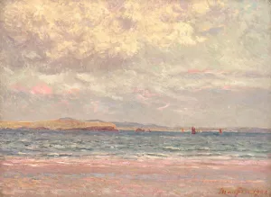 Evening, Morgat Beach by Maxime Maufra Oil Painting