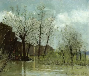 Flood by Maxime Maufra Oil Painting