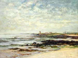 Low Tide, Baie de Quiberon by Maxime Maufra Oil Painting