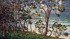 The Shore at Duarnenez by Maxime Maufra Oil Painting