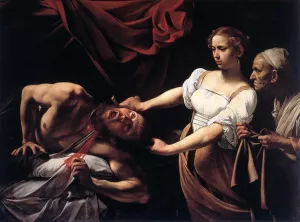 Judith Beheading Holofernes Oil painting by Caravaggio