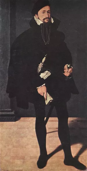Portrait of Hendrik Pilgram by Neufchatel Nicolas Oil Painting