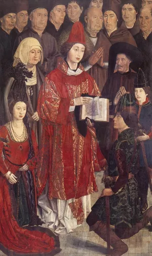 Altarpiece of Saint Vincent by Nuno Goncalves Oil Painting