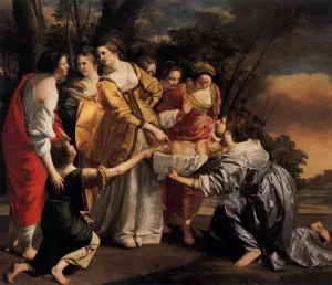Finding of Moses by Orazio Gentileschi Oil Painting