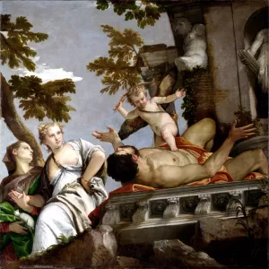 Allegory of Love II, Scorn by Paolo Veronese Oil Painting