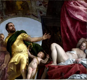 Allegory of Love III, Respect by Paolo Veronese Oil Painting
