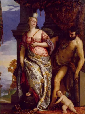 Allegory of Wisdom and Strength by Paolo Veronese Oil Painting