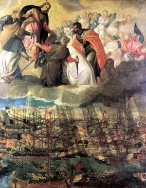 Battle of Lepanto by Paolo Veronese Oil Painting