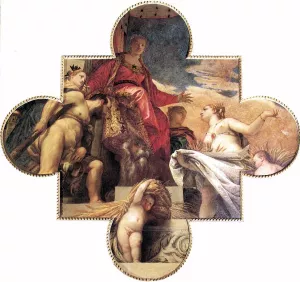 Ceres Renders Homage to Venice Oil painting by Paolo Veronese