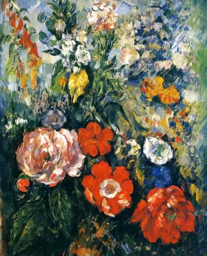 Bouquet of Flowers by Paul Cezanne Oil Painting