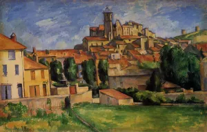 Gardanne by Paul Cezanne Oil Painting