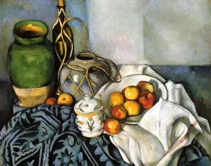 Still Life with Apples by Paul Cezanne Oil Painting