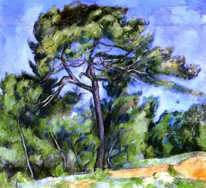 The Great Pine by Paul Cezanne Oil Painting