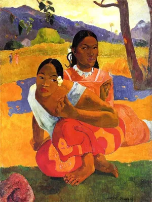Nafea Faa Ipoipo When Will You Marry by Paul Gauguin Oil Painting