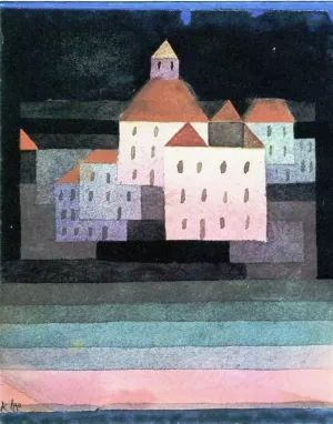 A Little Memory of Nymphenburg by Paul Klee Oil Painting