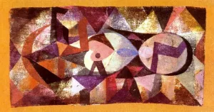 Ab Ovo Oil painting by Paul Klee