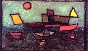 Afbahrender by Paul Klee Oil Painting